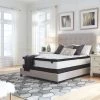 Ashley Chime 12 Inch Hybrid White Mattress & Foundation