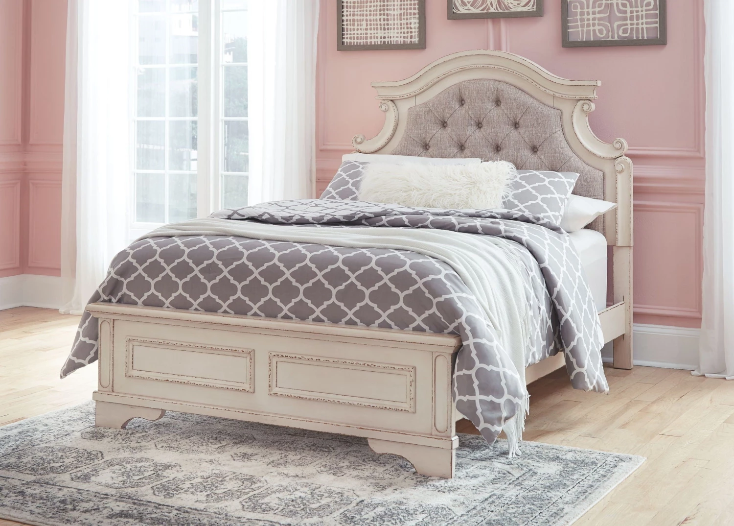 Ashley Realytn Full Bed - Two - Tone Beds 1 Ashley Realytn Full Bed - Two - Tone Beds