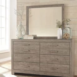 Ashley Dressers Culverbach Dresser And Mirror - Gray