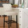 Ashley Tripton - Linen - Tall Upholstered Barstool Dining Room