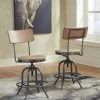Ashley Pinnadel - Light Brown - Swivel Stool Dining Room