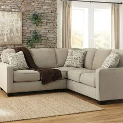 Ashley Alenya Quartz LAF Loveseat & RAF Sofa Sectional Living Room