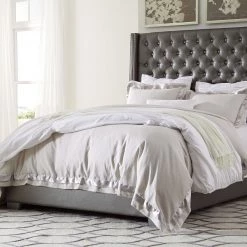 Ashley Coralayne King Tufted Upholstered Bed Beds