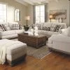 Ashley Living Room Harleson Wheat Sofa Loveseat & 2 Chair And A Halfs