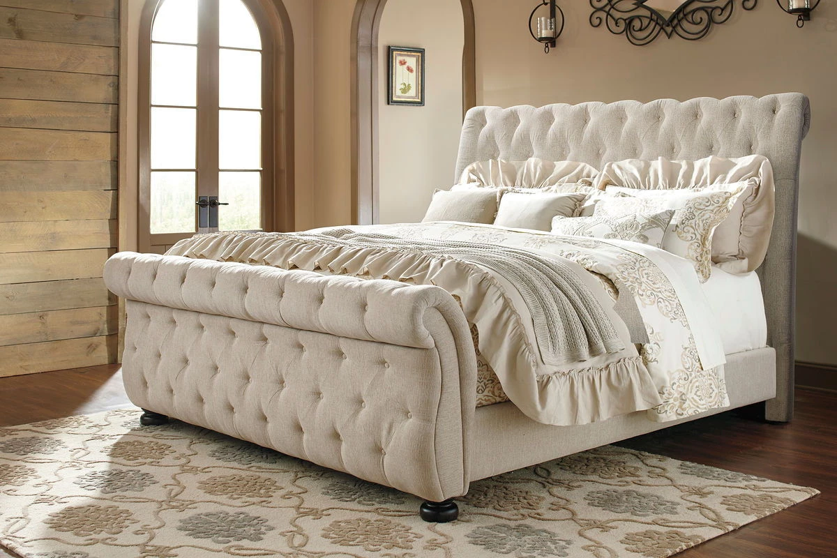 Ashley Willenburg King Upholstered Bed Beds 1 Ashley Willenburg King Upholstered Bed Beds