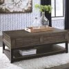 Ashley Johurst - Grayish Brown - Rect Lift Top Cocktail Table