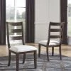 Ashley Adinton - Reddish Brown - Dining Upholstered Side Chair Dining Room