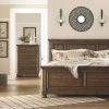Ashley Flynnter Queen Panel Bed W/ Dresser Mirror And Nightstand Bedroom