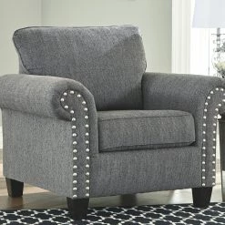 Ashley Agleno - Charcoal - Chair Living Room