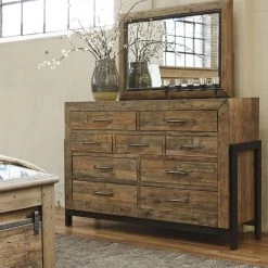 Ashley Sommerford Dresser And Mirror Dressers