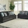 Ashley Living Room Charenton Charcoal Sofa & Loveseat