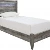 Ashley Baystorm Twin Panel Bed - Gray Beds
