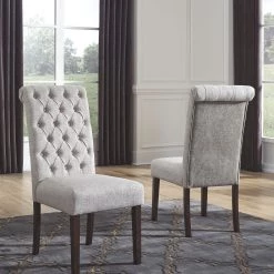 Ashley Adinton - Reddish Brown - Dining Upholstered Side Chair Dining Room