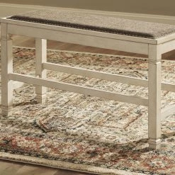 Ashley Bolanburg - Two-tone - DBL Counter Upholstered Bench (1/CN) Benches