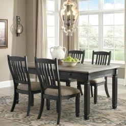 Ashley Tyler Creek Table & 4 Side Chairs