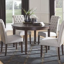 Ashley Adinton Table & 4 Upholstered Side Chairs