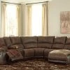 Ashley Nantahala 7-Piece Sectional - Coffee