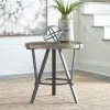 Ashley Living Room Zontini - Light Brown - Round End Table