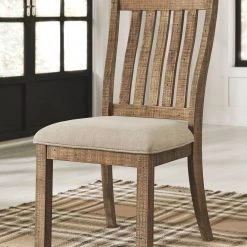 Ashley Grindleburg - Light Brown - Dining Upholstered Side Chair Dining Room