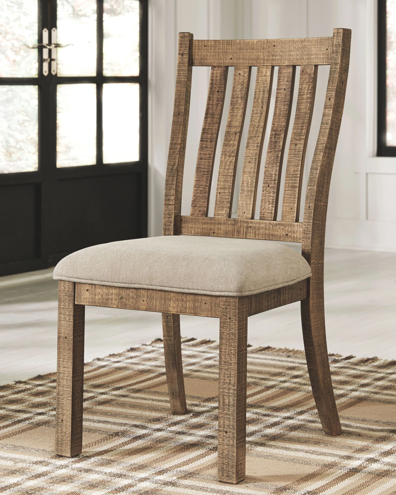 Ashley Grindleburg - Light Brown - Dining Upholstered Side Chair Dining Room 1 Ashley Grindleburg - Light Brown - Dining Upholstered Side Chair Dining Room