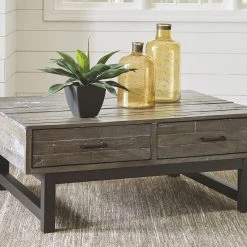 Ashley Mondoro - Grayish Brown - Lift Top Cocktail Table Living Room