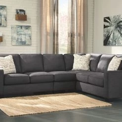 Ashley Alenya Charcoal 3Pc. Sectional Living Room