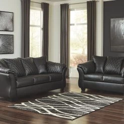 Ashley Living Room Betrillo Black Sofa & Loveseat