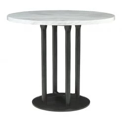 Ashley Dining Room Centiar Two-tone Round DRM Counter Table