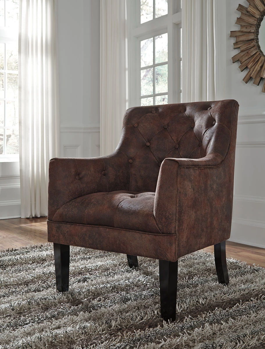 Ashley Chairs Drakelle- Mahogany Accent Chair 1 Ashley Chairs Drakelle- Mahogany Accent Chair