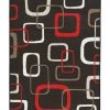 Ashley Johan Black/Red Medium Rug