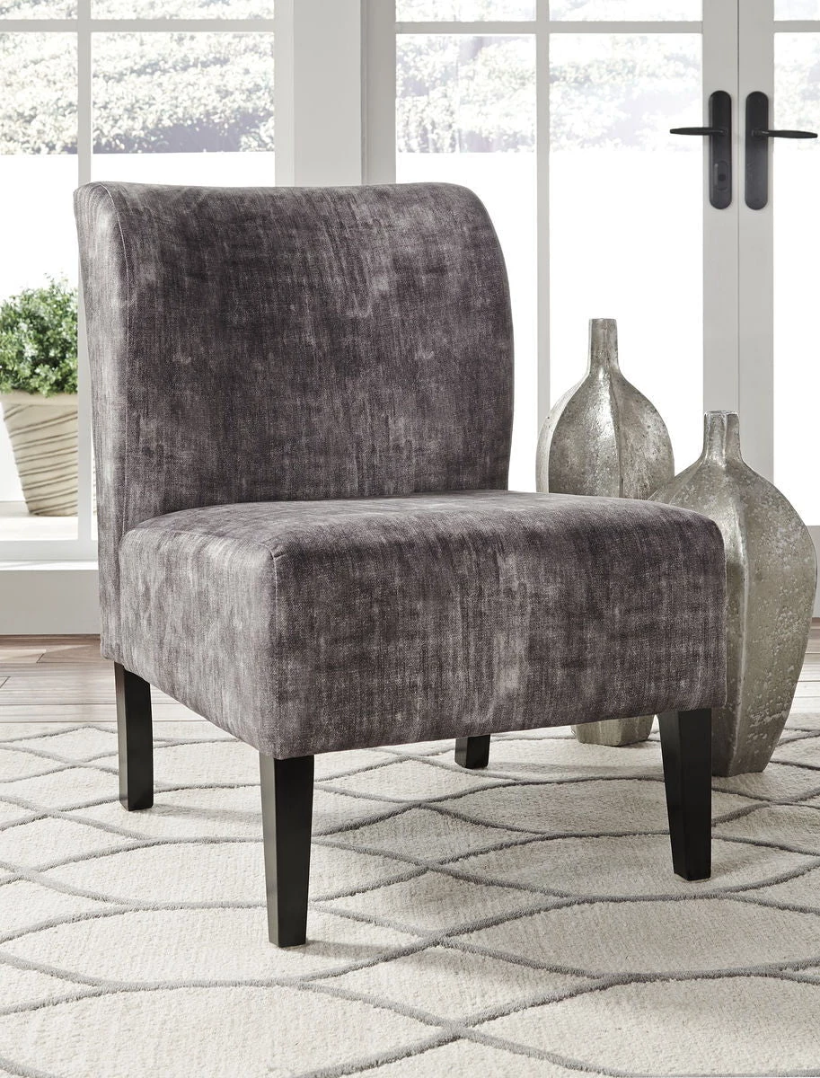 Ashley Triptis- Charcoal Accent Chair Chairs 1 Ashley Triptis- Charcoal Accent Chair Chairs