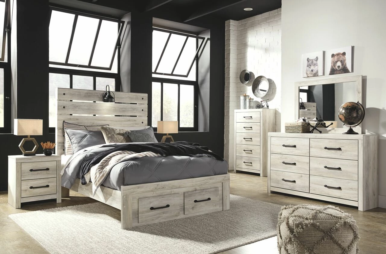 Ashley Cambeck Queen Bed With Dresser Mirror & Nightstand Bedroom 1 Ashley Cambeck Queen Bed With Dresser Mirror & Nightstand Bedroom