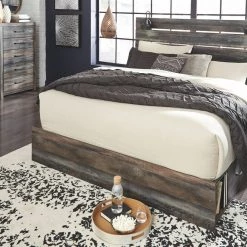 Ashley Drystan Multi King Bed With Dresser & Mirror