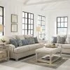 Ashley Treamore Linen Sofa And Loveseat