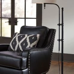 Ashley Accents Anemoon Black Metal Floor Lamp (1/CN)