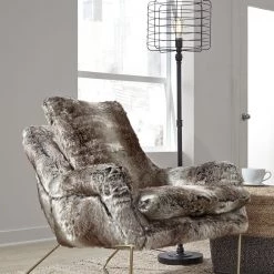 Ashley Wildau- Gray Accent Chair
