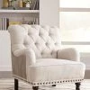 Ashley Tartonelle- Ivory/Taupe Accent Chair Chairs