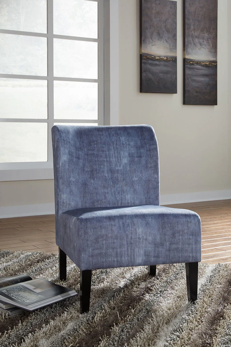 Ashley Chairs Triptis- Denim Accent Chair 1 Ashley Chairs Triptis- Denim Accent Chair
