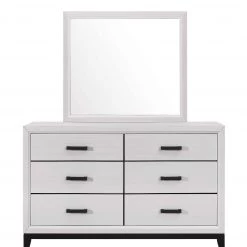 Global Bedroom Kate White Dresser Only