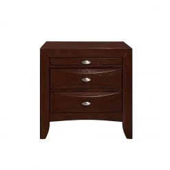 Global Bedroom Linda - New Merlot Nightstand