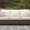Ashley Outdoor Paradise Trail Sofa With Cushion