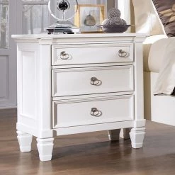 Ashley Prentice 3 Drawer Nightstand