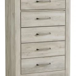 Ashley Bellaby - Whitewash - Five Drawer Chest Bedroom